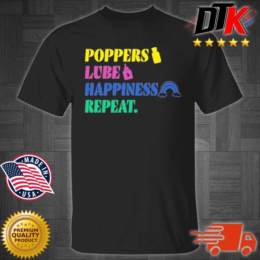 Poppers Lube Happiness Repeat