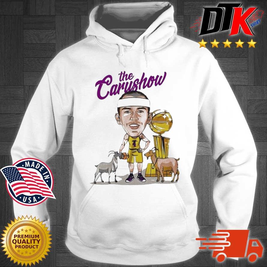 Alex Caruso The Carushow Goat Shirt Hoodie trang
