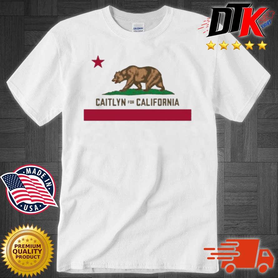 Bear Caitlyn For California Governor Jenner Recall Newsom Shirt