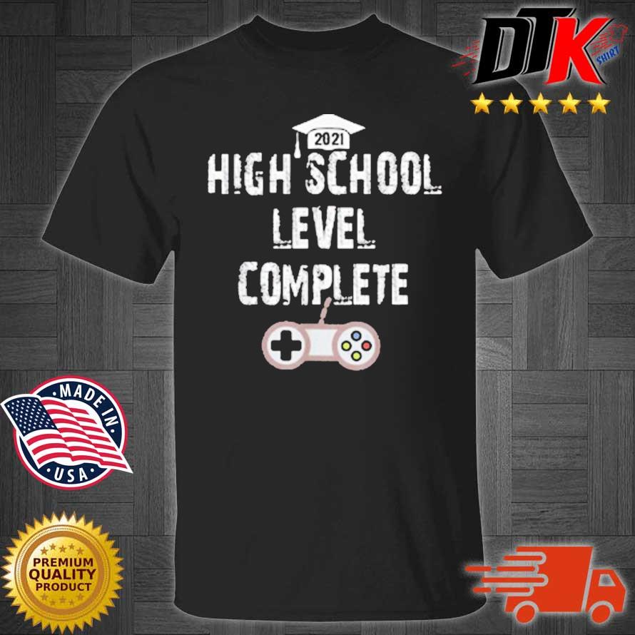 High School Level Complete Senior Gamer Shirt Hoodie Sweater Long Sleeve And Tank Top