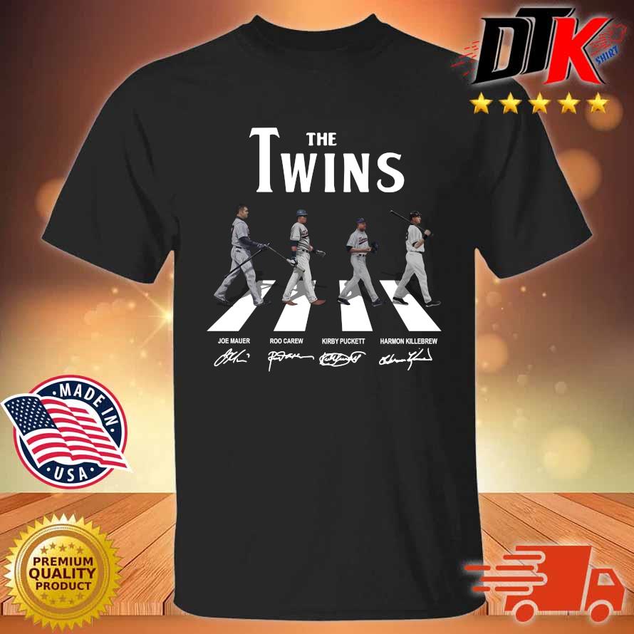 Minnesota Twins Abbey Road signatures 2021 shirt