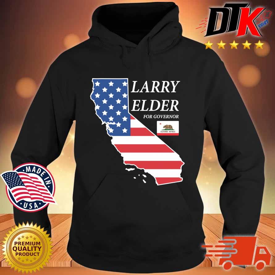 Larry Elder Gor Governor California Flag Shirt Hoodie den
