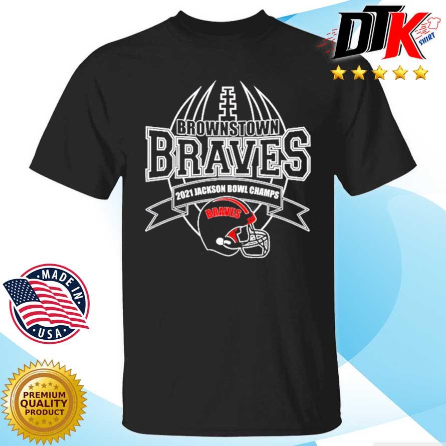 Brownstown Braves 2021 Jackson Bowl Champs Shirt