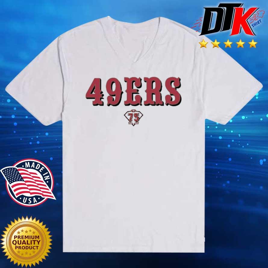 49ers 75th anniversary merchandise