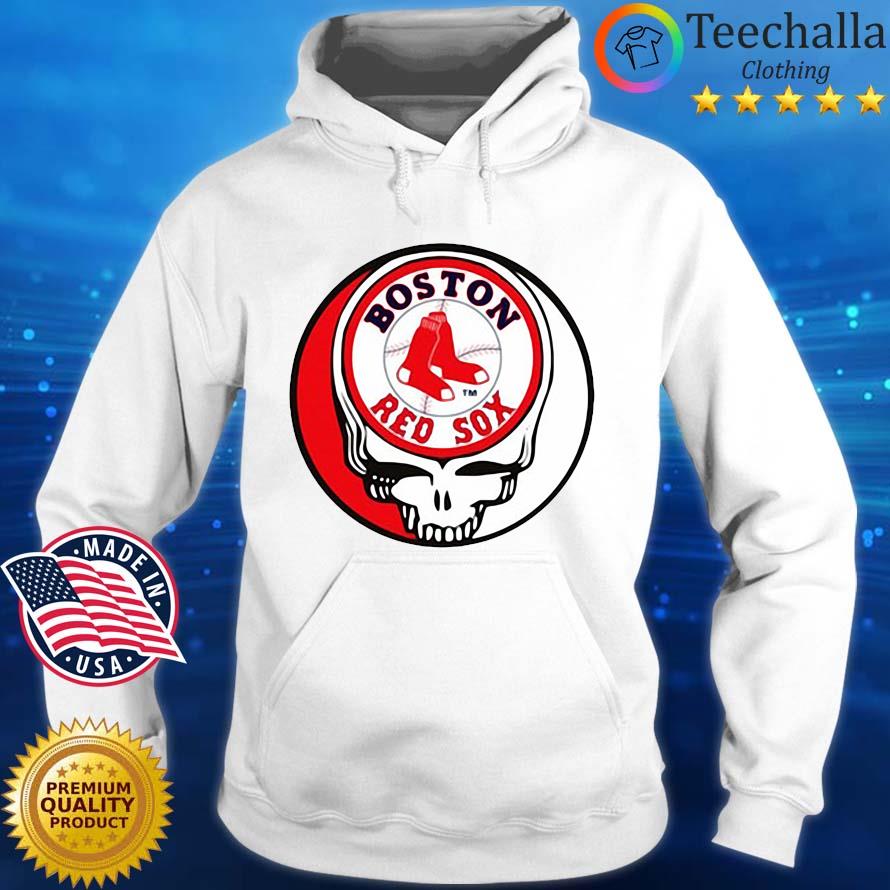 Grateful Dead Skull Boston Red Sox T-Shirt, hoodie, sweater, long sleeve  and tank top