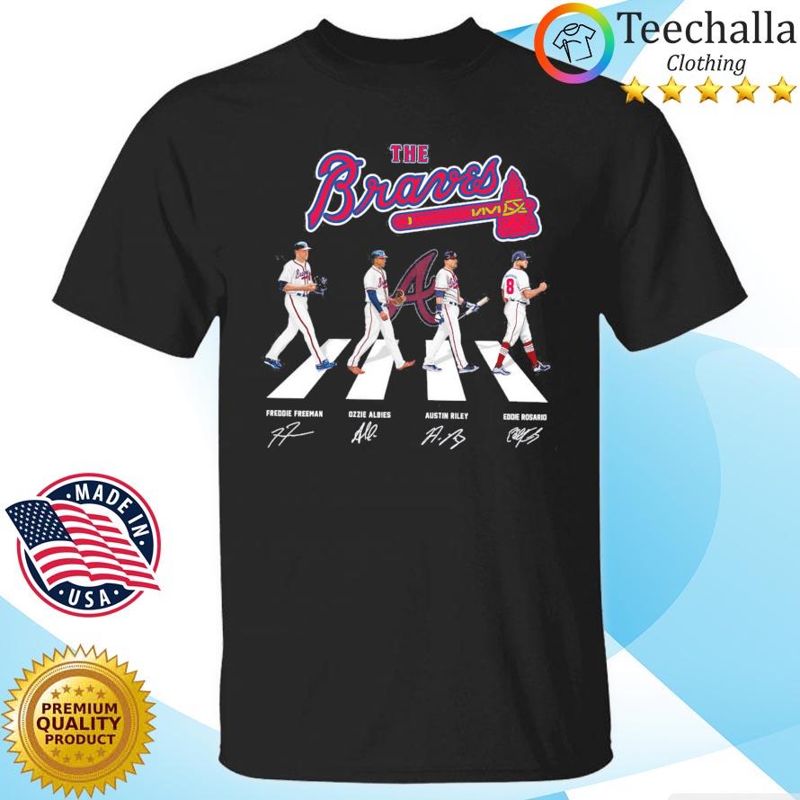 The Atlanta Braves Abbey Road Freddie Freeman Ozzie Albies Signatures Shirt