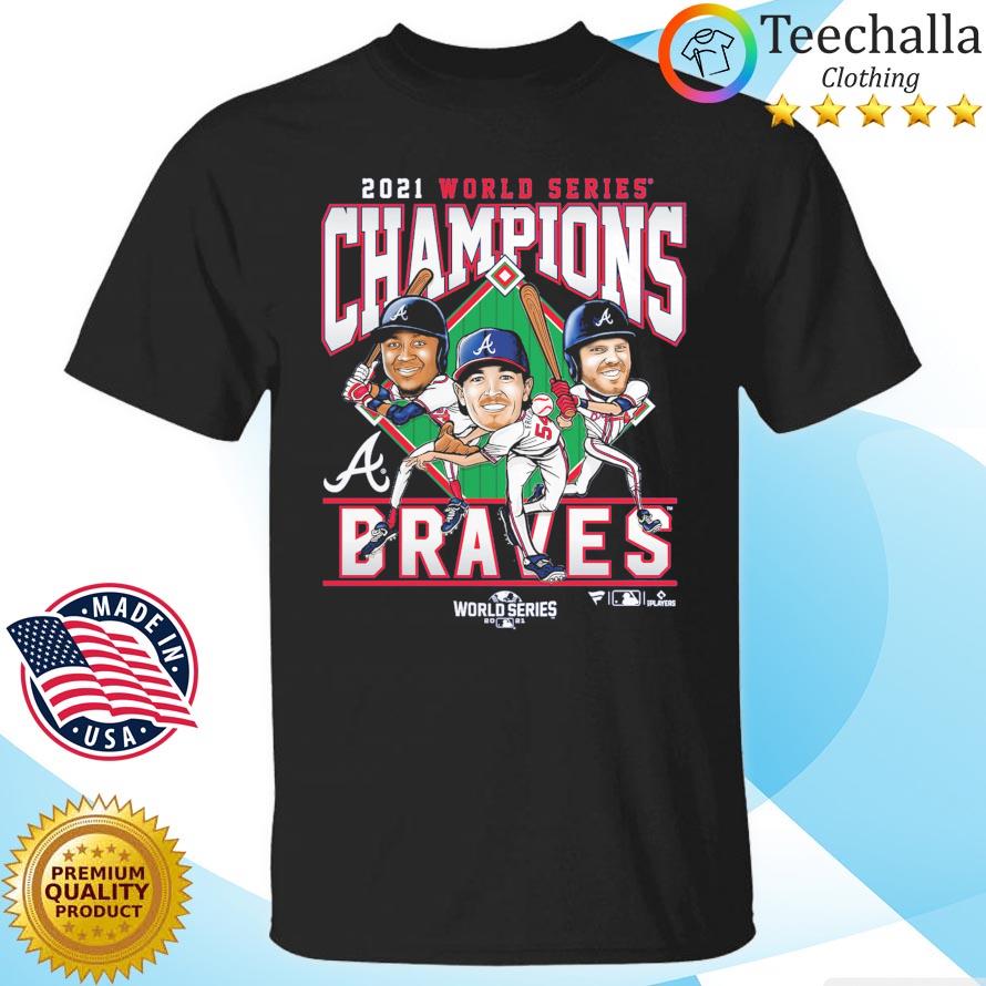 atlanta braves world champion t shirts