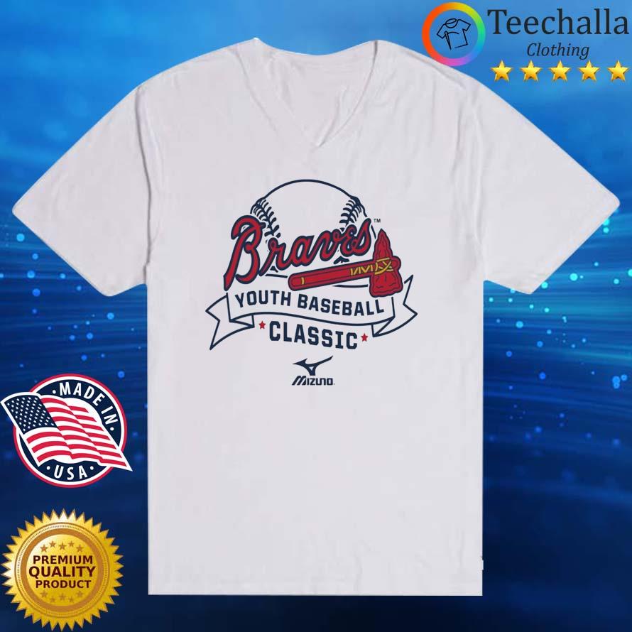 Braves Baseball Youth USA V-Neck Jersey