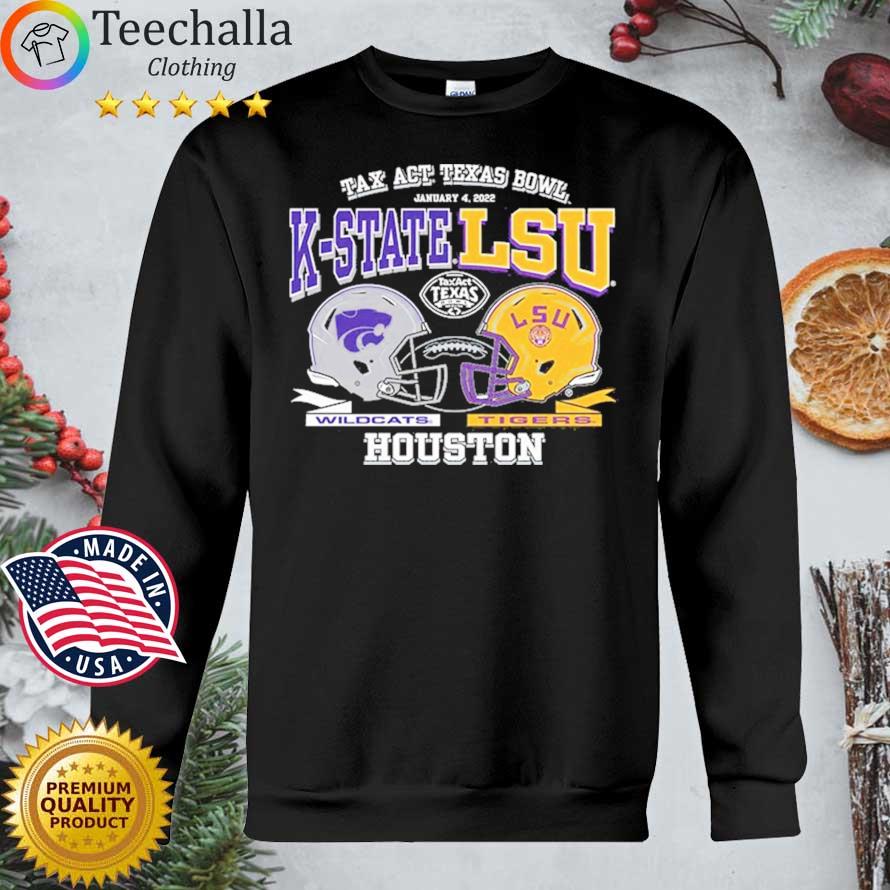 Tax Act Texas Bowl K-State Wildcats Vs LSU Tigers Houston shirt