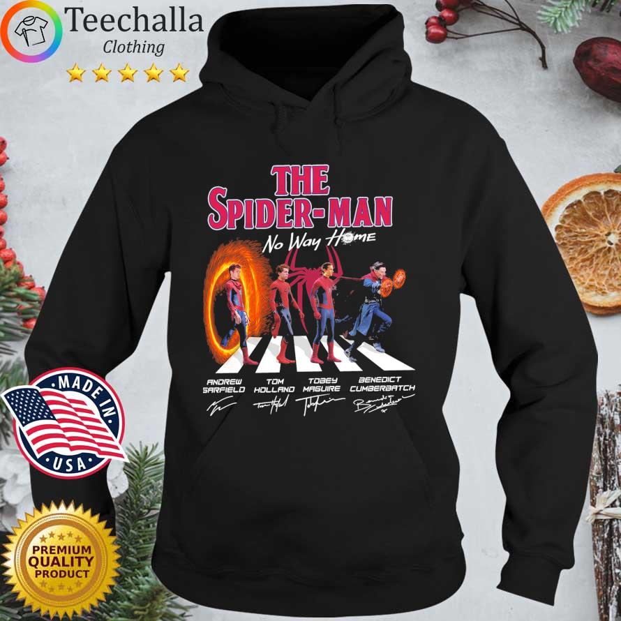 The Spider-Man No Way Home Abbey Road signatures Hoodie den