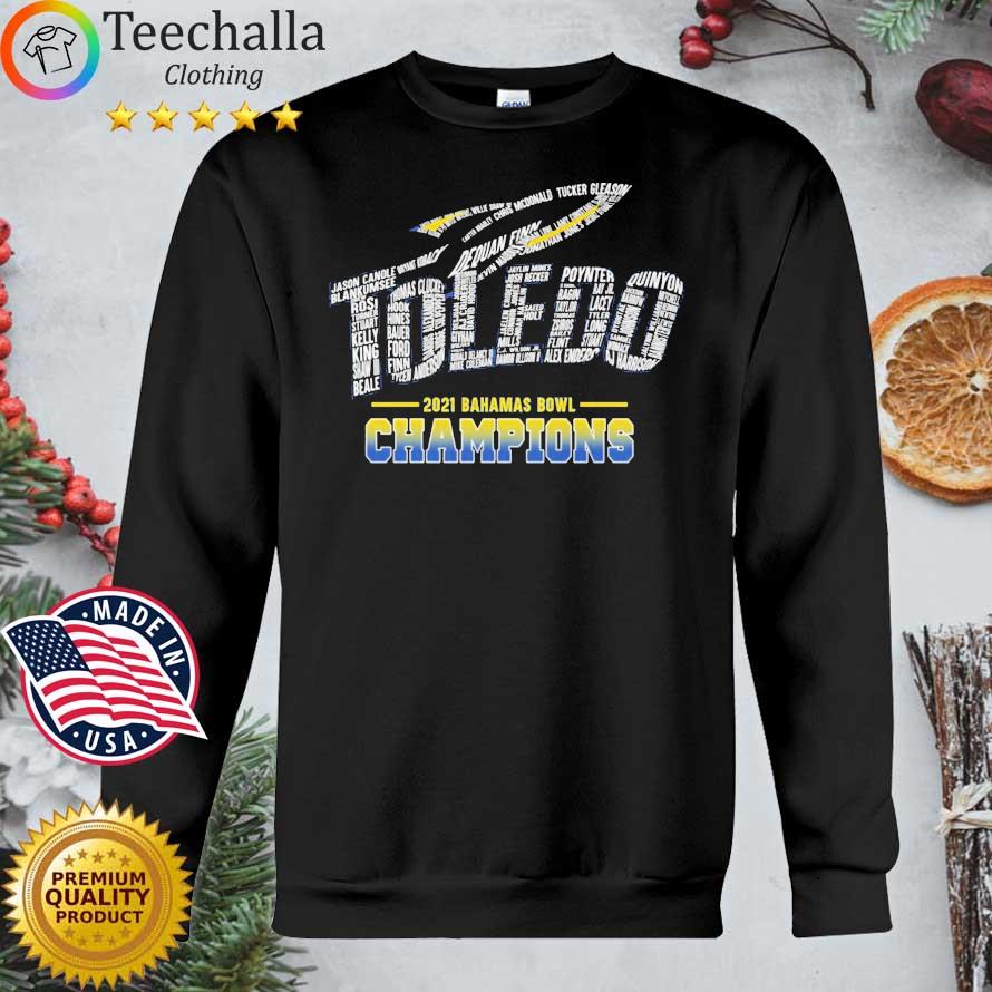 Toledo Rockets Bahamas Bowl 2021 Champions Shirt
