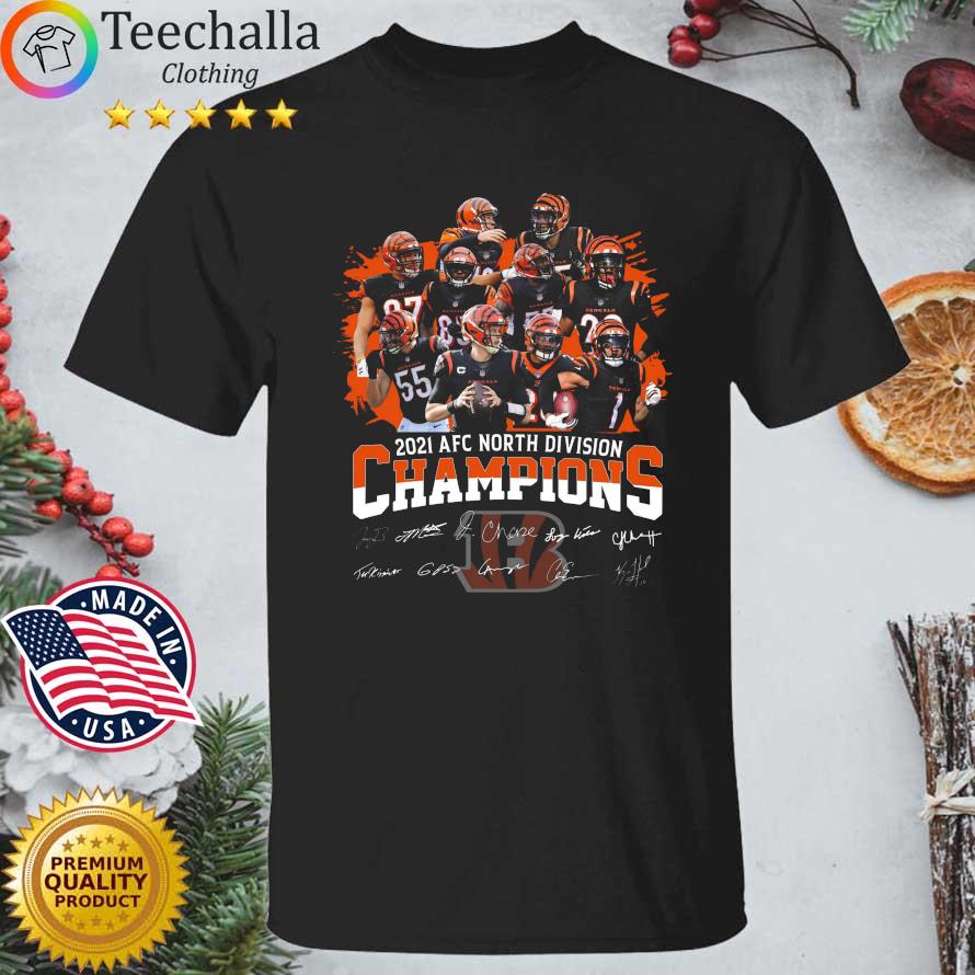 Cincinnati Bengals 2021 AFC North Division Champions Shirt, hoodie,  sweater, long sleeve and tank top