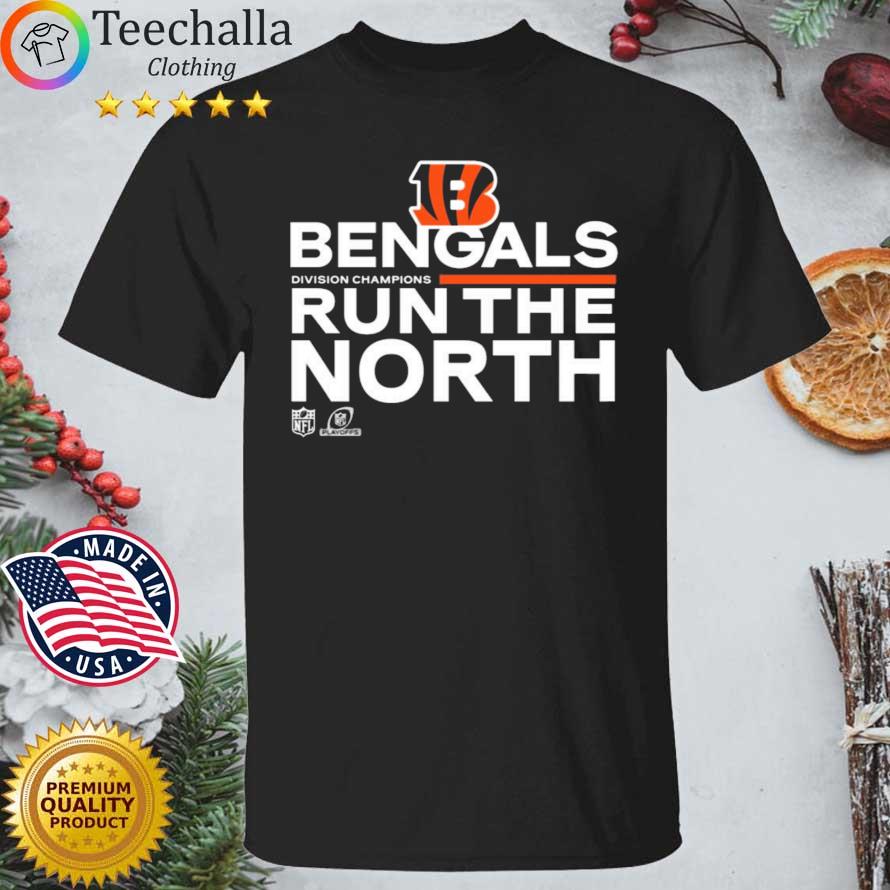 Cincinnati Bengals division Champions run the north shirt, hoodie, sweater,  long sleeve and tank top
