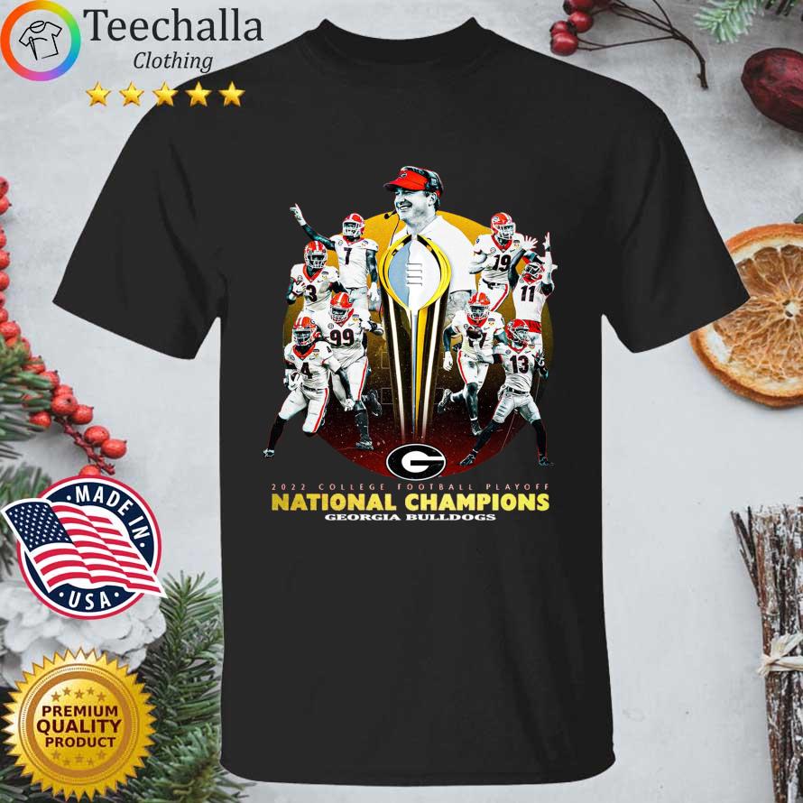 Georgia Bulldogs 2022 College Football Playoff National Champions shirt