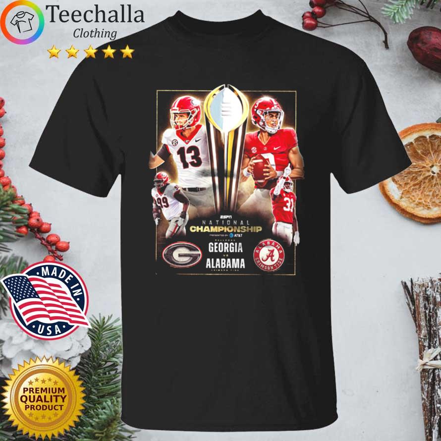 Georgia Bulldogs Vs Alabama Crimson Tide 2022 National Championship shirt