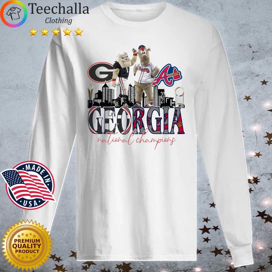 georgia and braves shirt