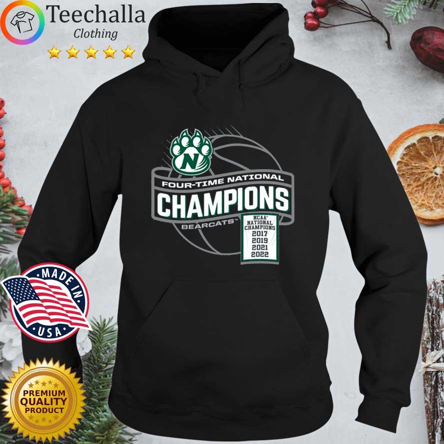 Northwest Missouri State Bearcats Four-Time National Champions 2 Hoodie den