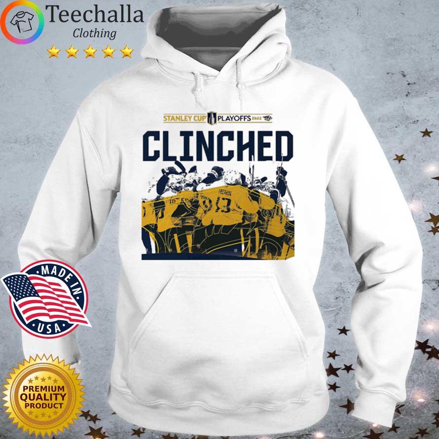 Nashville Predators Clinched 2022 Stanley Cup Playoffs Hoodie trang