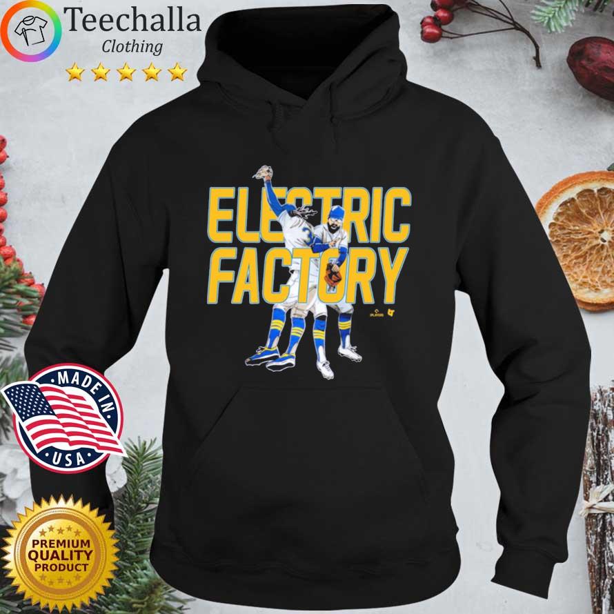 Seattle Mariners Electric Factory Shirt Hoodie den