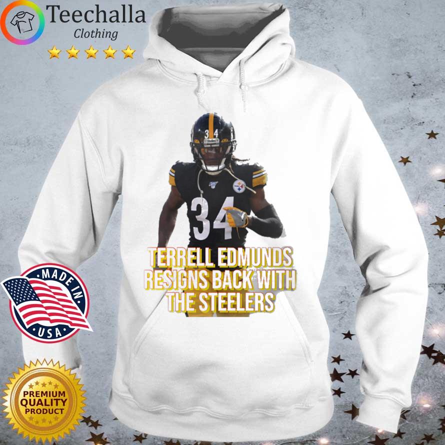 Terrell Edmunds Resigns Back With The Pittsburgh Steelers Hoodie trang