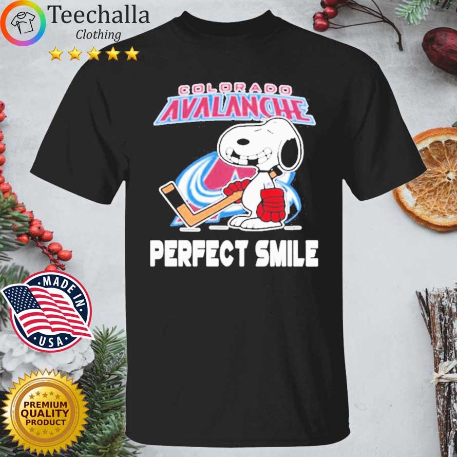 Snoopy Colorado Avalanche Perfect Smile shirt