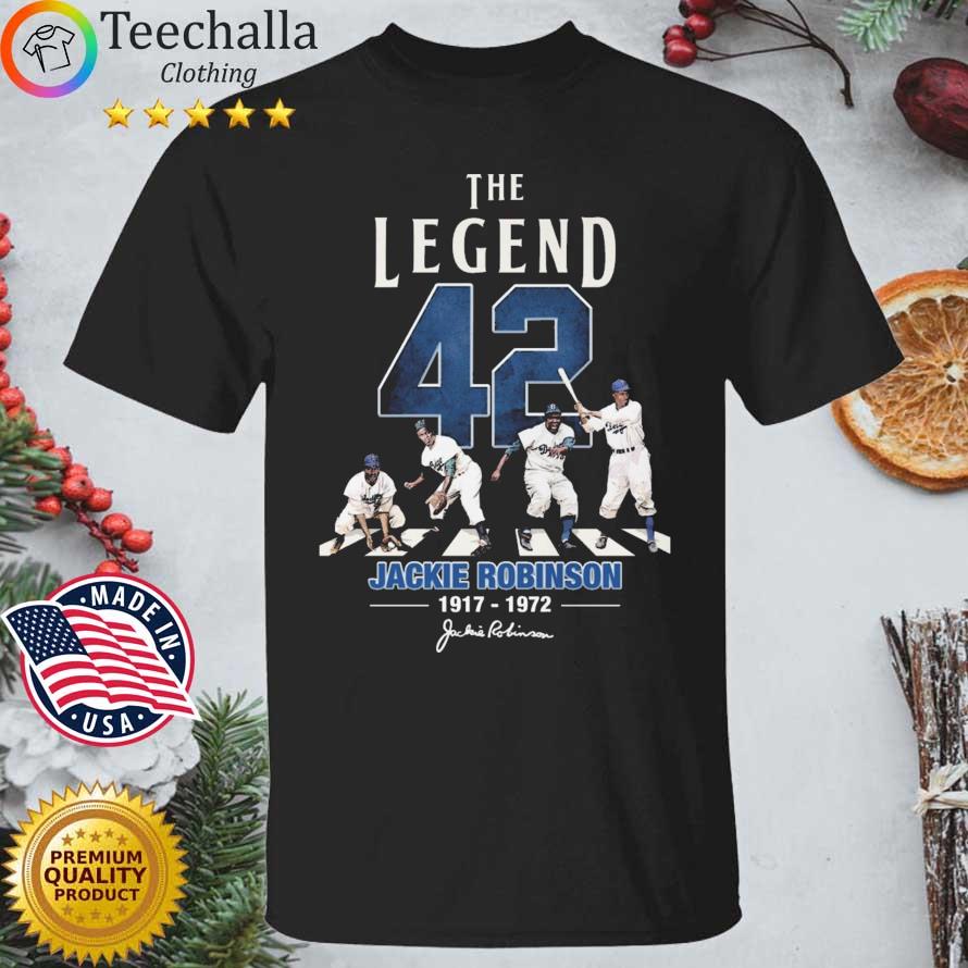 The Legend 42 Jackie Robinson 1917-1972 Signature shirt