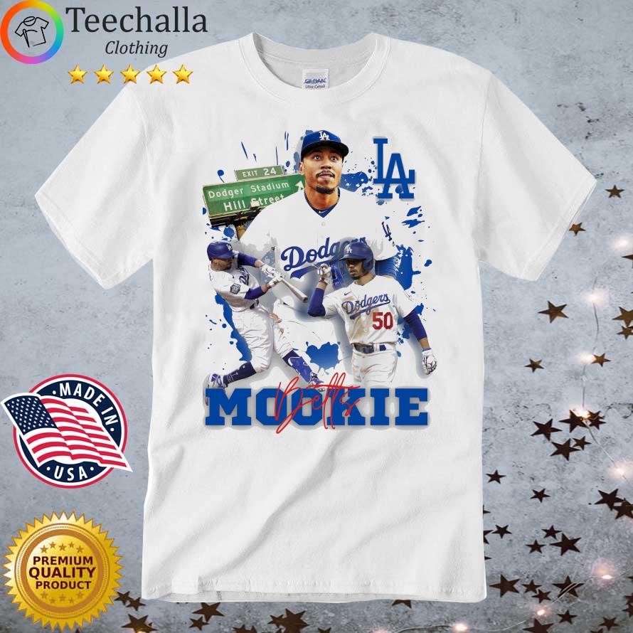 Mookie Betts Los Angeles Dodgers black jersey