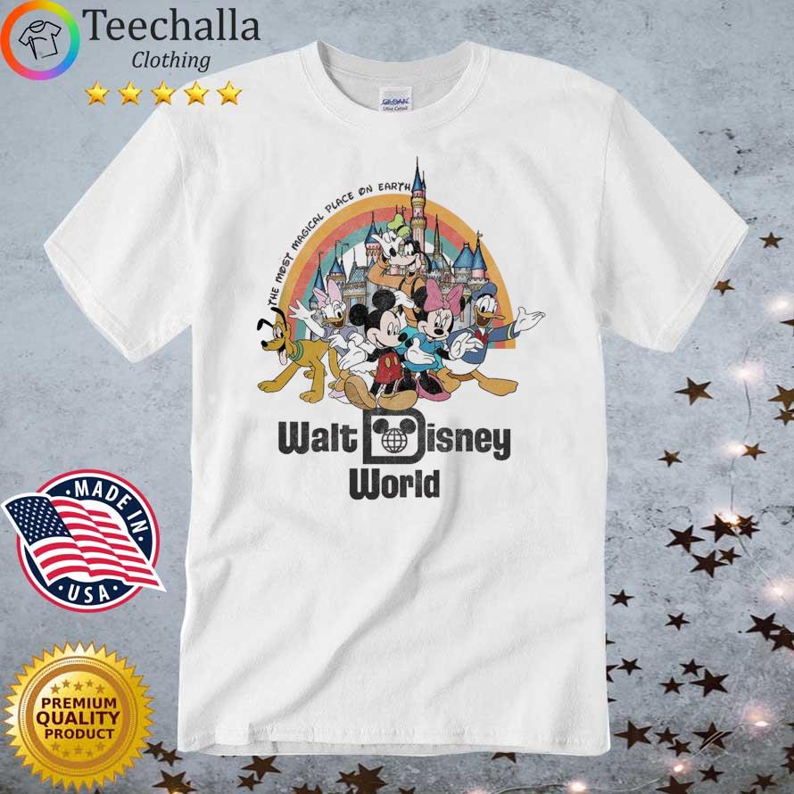 Mickey And Friends Walt Disney World The Most Magical Place On Earth 2022 Shirt