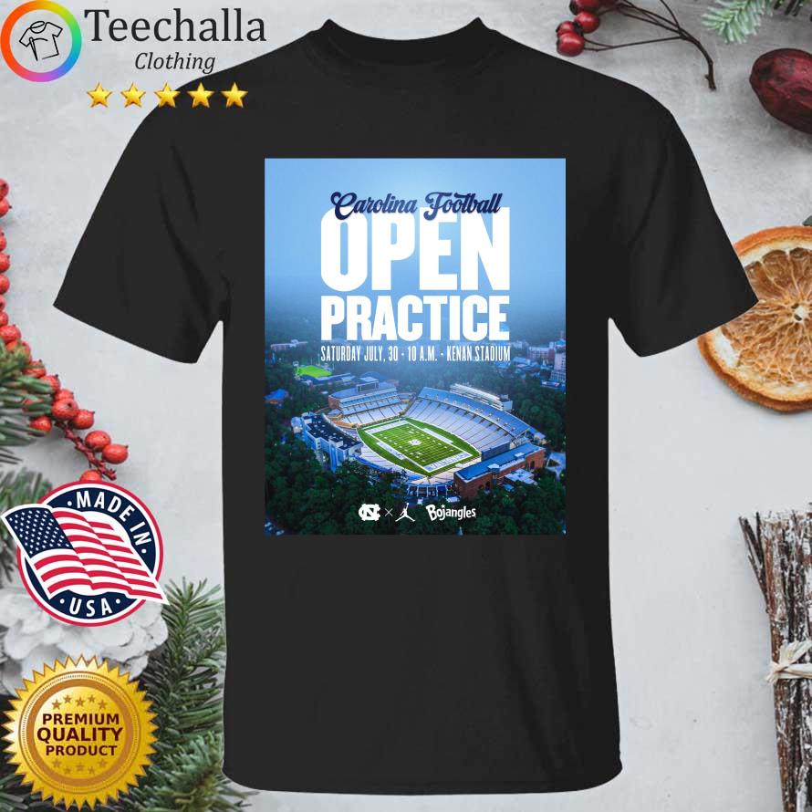 North Carolina Tar Heels Football Open Practice Kenan Stadium shirt