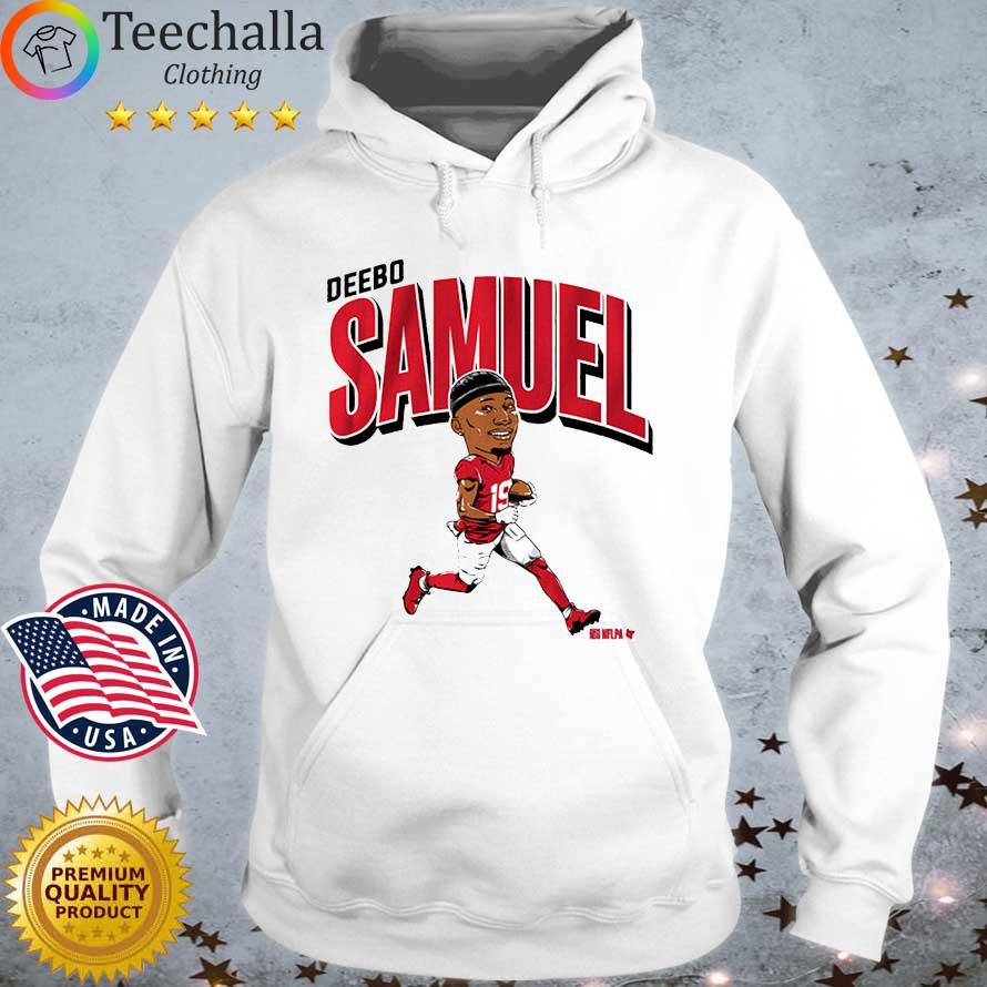 San Francisco 49ers Deebo Samuel Caricature Shirt Hoodie trang