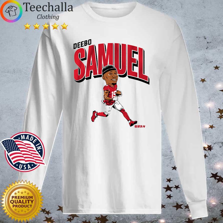 San Francisco 49ers Deebo Samuel Caricature Shirt Longsleeve tee trang