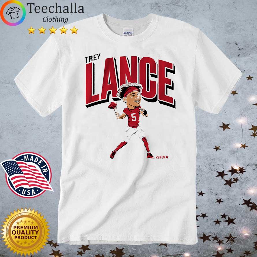 San Francisco 49ers Trey Lance Caricature Shirt