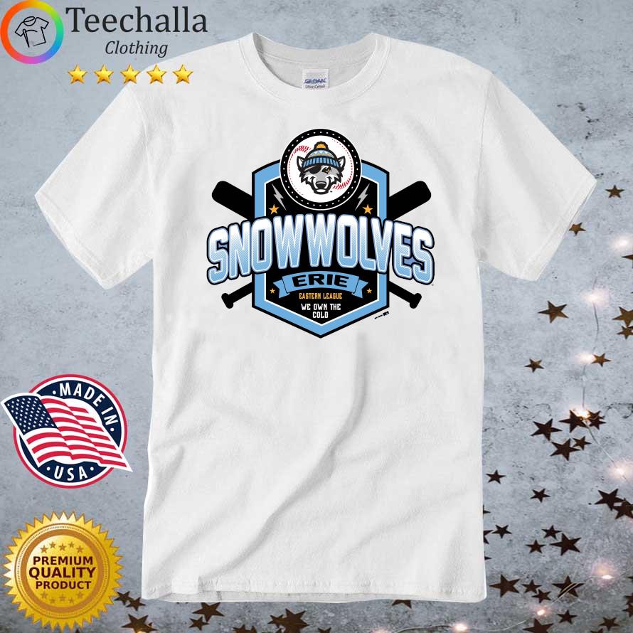 Erie SeaWolves Snow Wolves Erie Eastern League We Own The Cold shirt