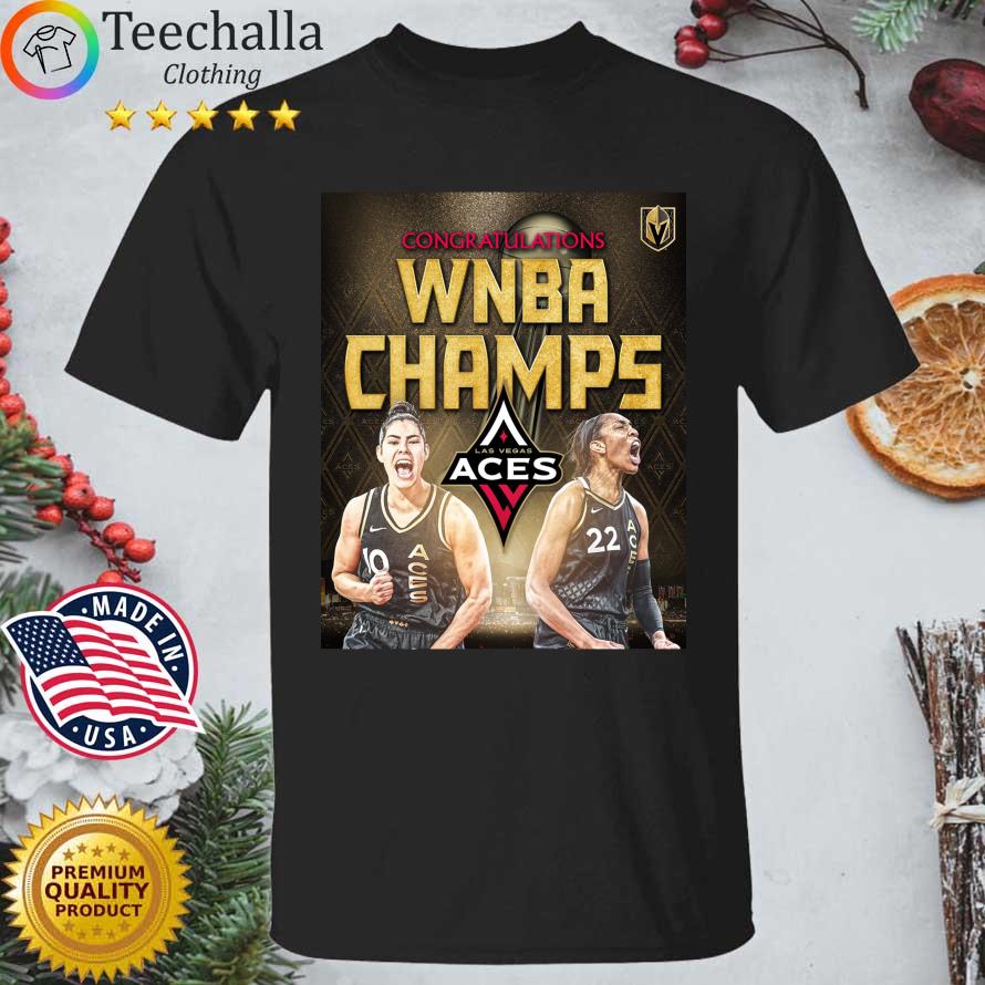 Las Vegas Aces Congratulations WNBA Champs shirt