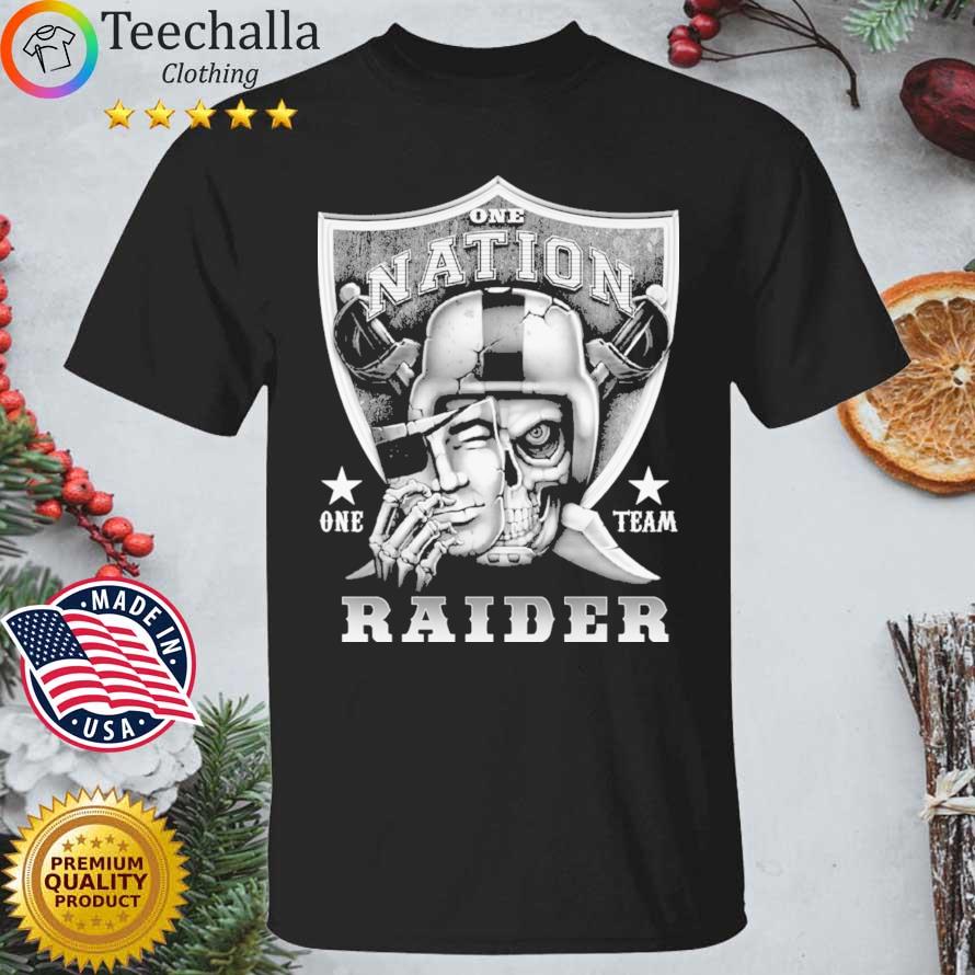 Official Las Vegas Raiders One Nation One Team shirt