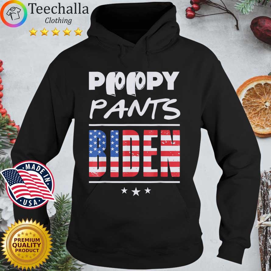 Poopy Pants Biden American Flag s Hoodie den
