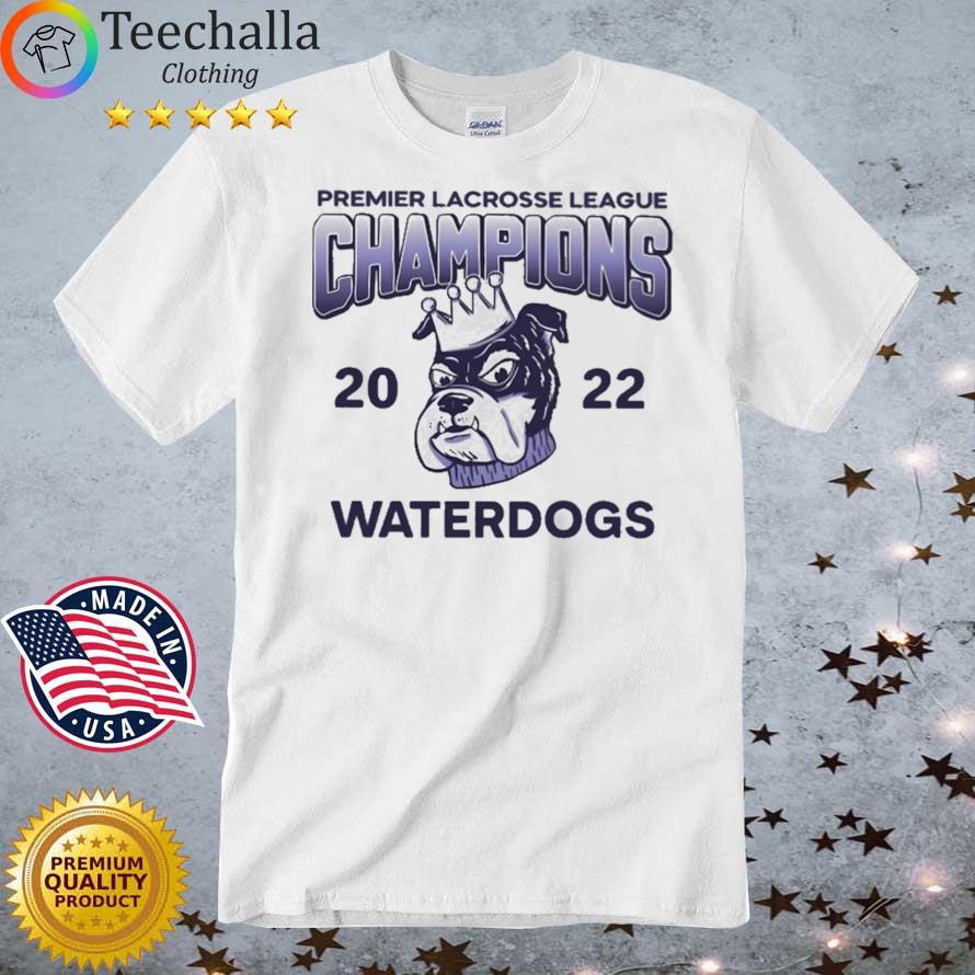 Premier Lacrosse League Champions 2022 Waterdogs shirt
