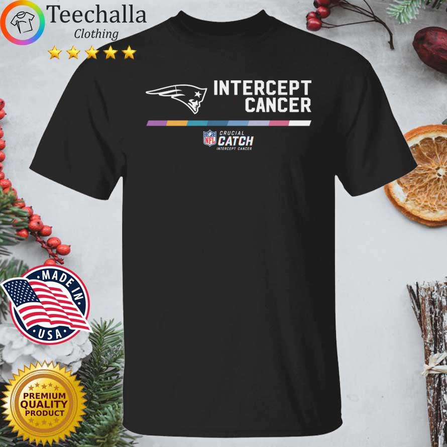 New England Patriots Intercept Cancer Crucial Catch shirt