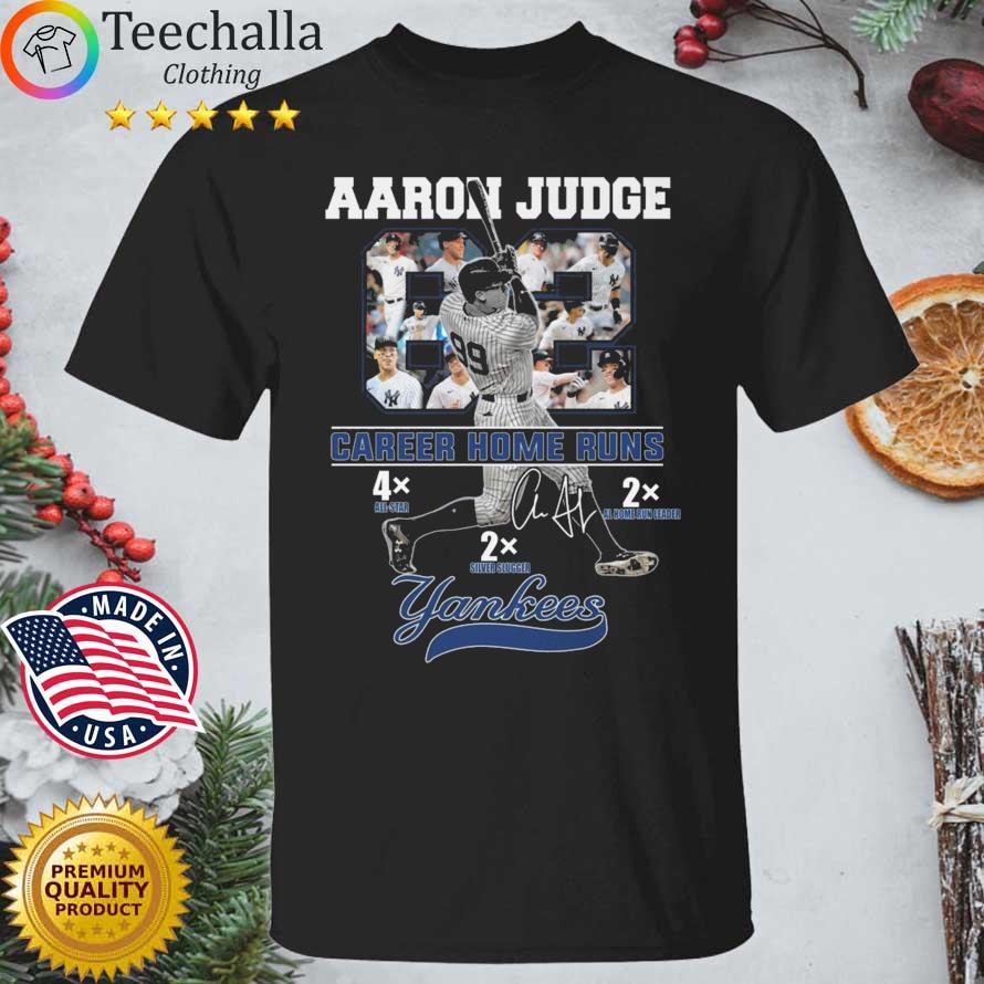 Aaron Judge 62 Career Home Runs Yankees Signature shirt