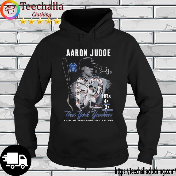 Aaron Judge New York Yankees American League Single Season Record s hoodie