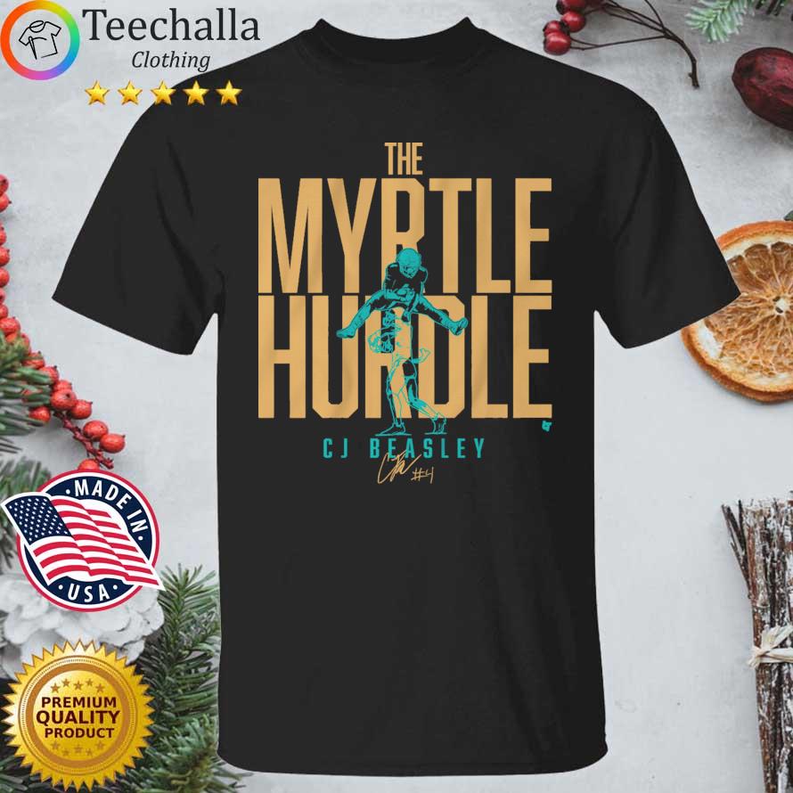 CJ Beasley The Myrtle Hurdle Signature Shirt