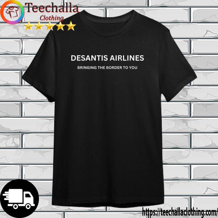 DeSantis Airlines Political Ron Airlines Meme America shirt