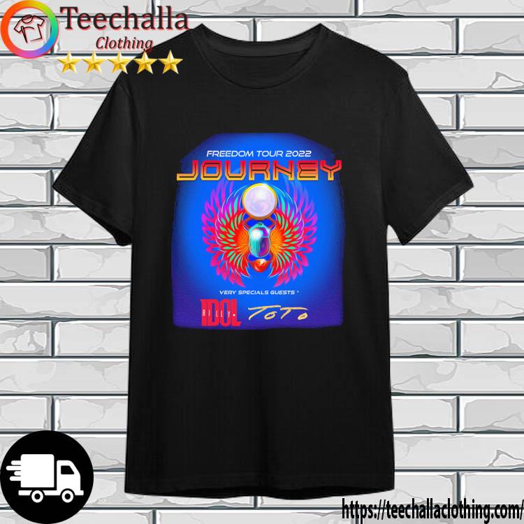 Freedom Tour 2022 Journey Very Special Guests Idol Toto shirt