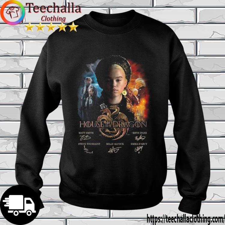 Game Of Thrones House Of The Dragon Signatures s sweatshirt