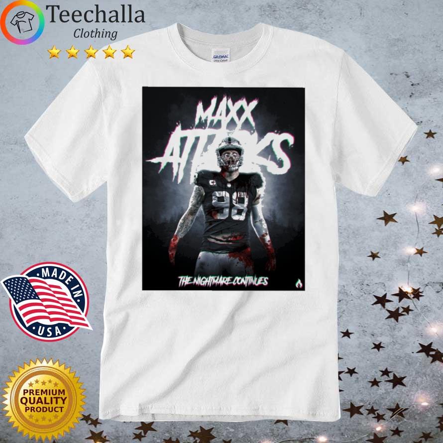 Maxx Attacks 98 The Nightmare Continues shirt