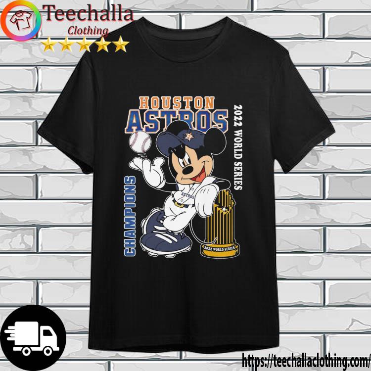 MLB Mickey Mouse Houston Astros 2022 World Series Champions t-shirt