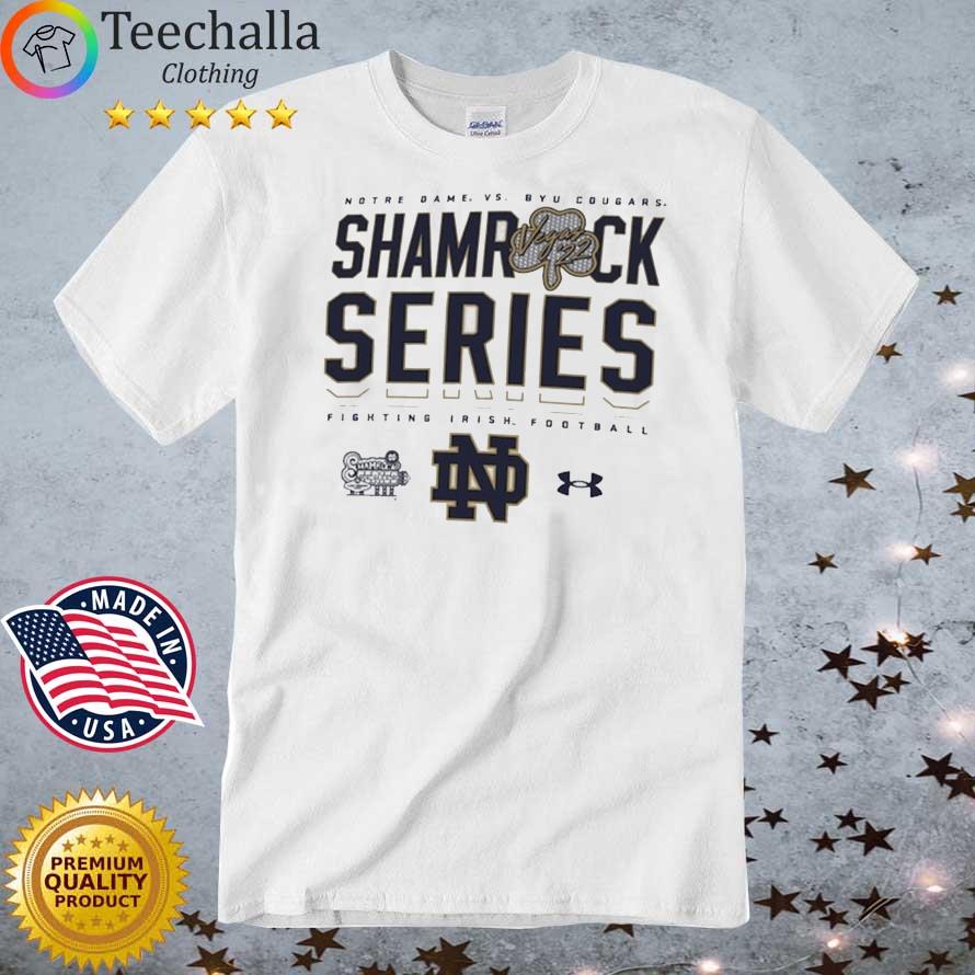 Notre Dame Fighting Irish Under Armour Shamrock Series Sideline shirt