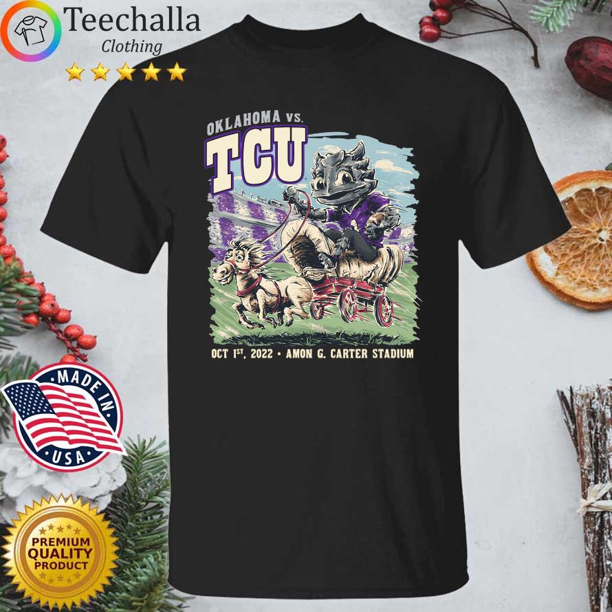 Official Oklahoma Sooners Vs. Tcu Horned Frogs Game Day 2022 Shirt