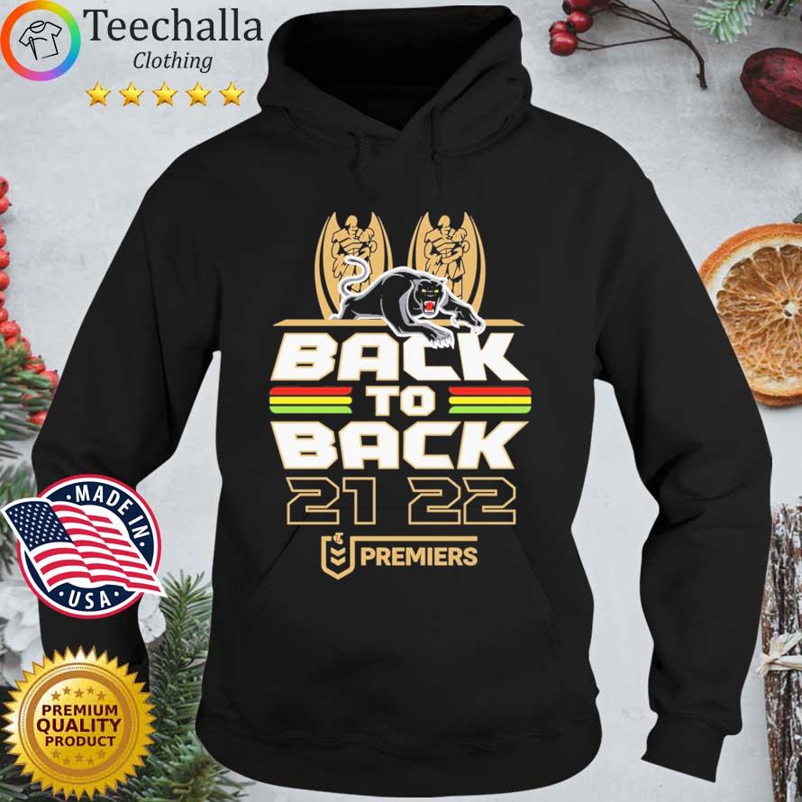 Penrith Panthers Back To Back 2021-2022 s Hoodie den