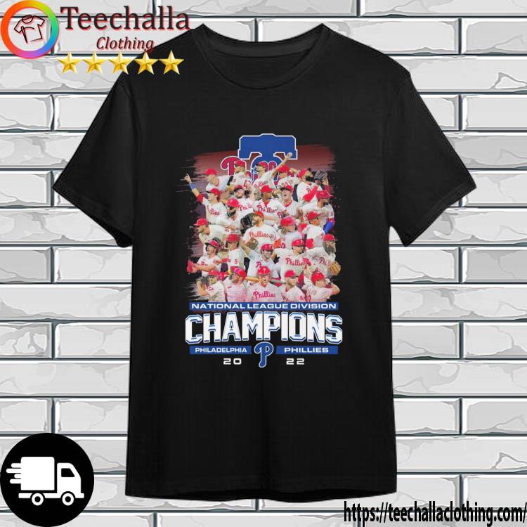 Philadelphia Phillies Team National League Division Champions 2022 shirt